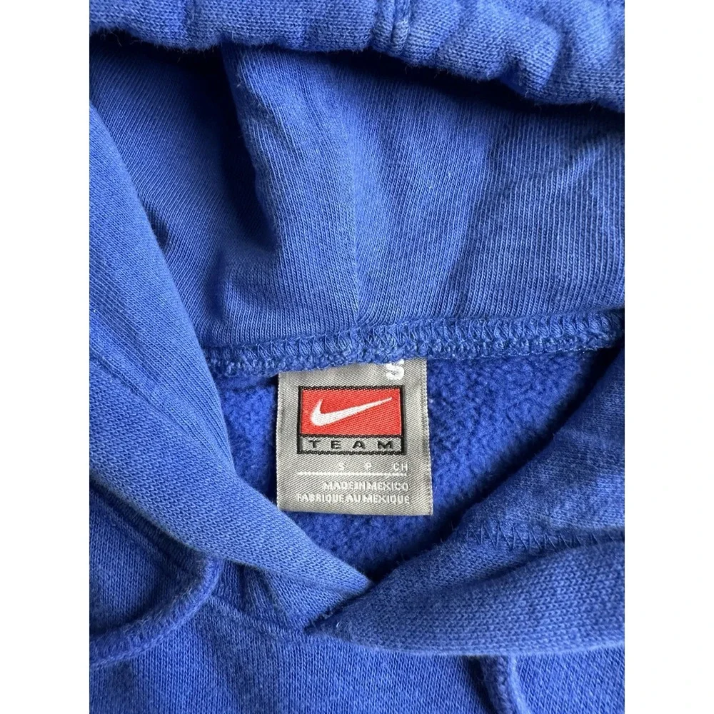 Mens Nike Team Boise State Broncos Pullover Hoodie Blue, Size S